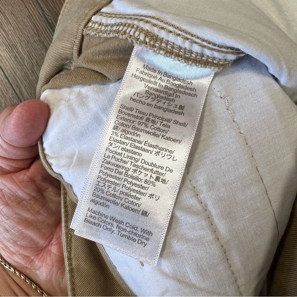 J.Crew girlfriend Chino SZ 8 - Picture 6 of 6